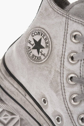CHUCK TAYLOR ALL STAR leather Vintage Effect High-top Sneakers