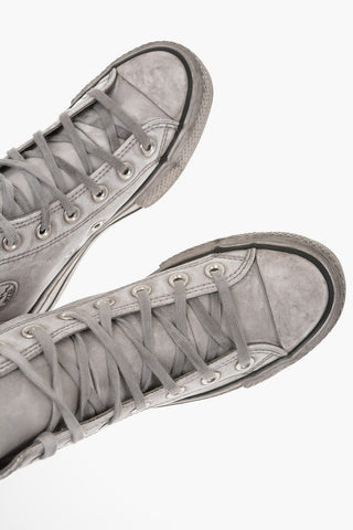 CHUCK TAYLOR ALL STAR leather Vintage Effect High-top Sneakers