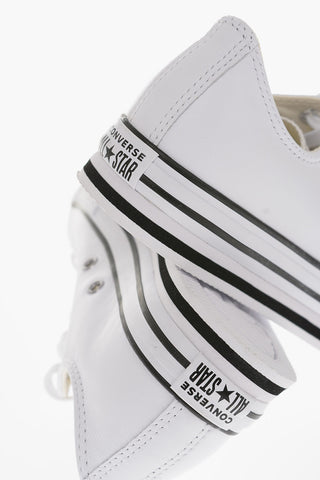 ALL STAR Platform sneaker in Pelle