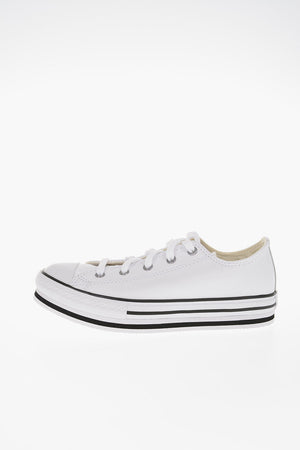 ALL STAR Platform sneaker in Pelle