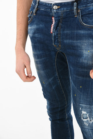 15cm Printed Capri TIDY BIKER Jeans