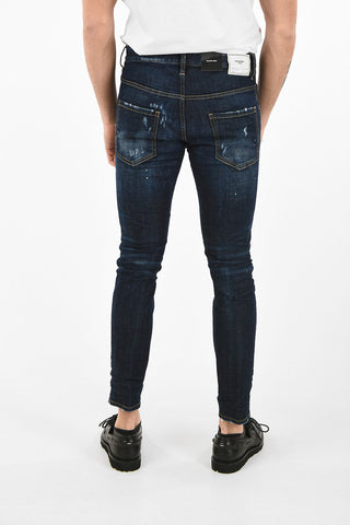15cm Distressed Printed SKATER Jeans