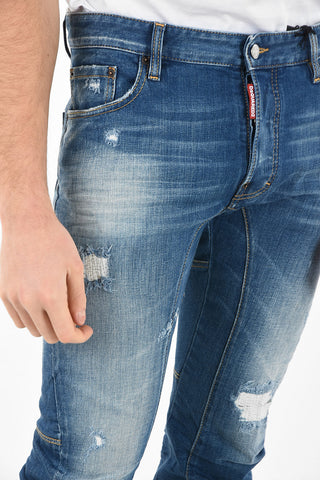 Jeans TIDY BIKER Capri Distressed 16cm
