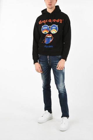 Printed Hooded COOL FIT Sweatshirt