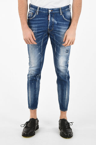 15cm Printed Capri TIDY BIKER Jeans