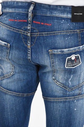 15cm Printed Capri TIDY BIKER Jeans