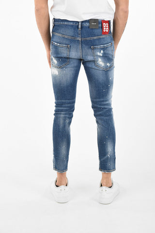 Jeans SKATER Distressed Capri 15cm