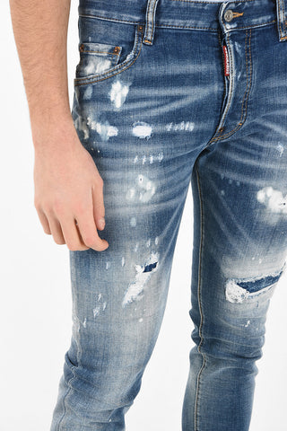 Jeans SKATER Distressed Capri 15cm