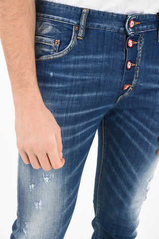 17cm Stretch Denim SKATER Jeans