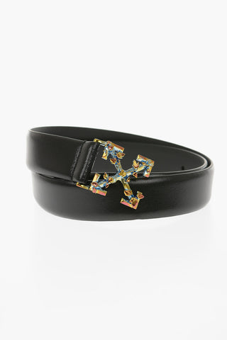 Leather TWIST ARROW Belt 30 mm