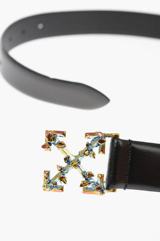 Leather TWIST ARROW Belt 30 mm