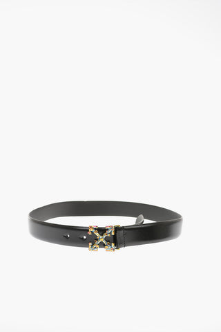 Leather TWIST ARROW Belt 30 mm