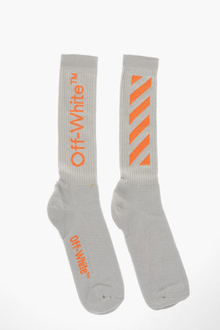 Stretch Cotton Mid Lenght DIAG Socks