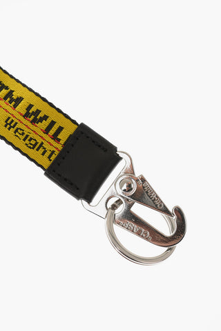 Keychain CARRYOVER INDUSTRIAL with Leather Detail