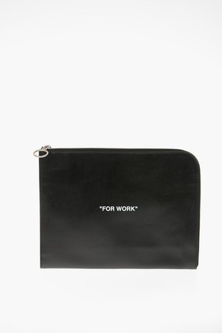 Leather QUOTE Briefcase