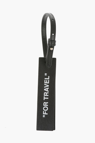 Leather QUOTE TAG LUGGUAGE Key Holder 
