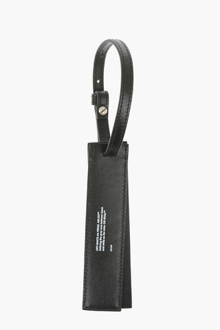 Leather QUOTE TAG LUGGUAGE Key Holder 