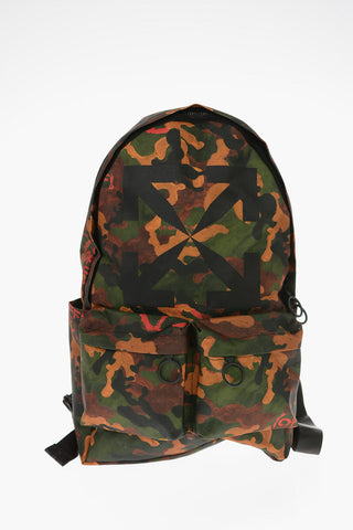 Camouflage Double Outer Pocket ARROW Backpack