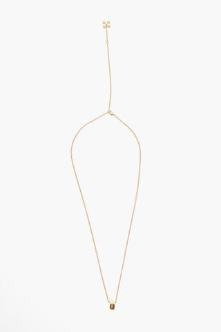 Inscripted BOLT Necklace
