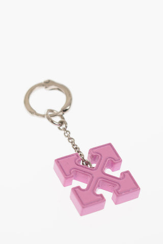 Single CROSS ENAMEL ARROW Earring