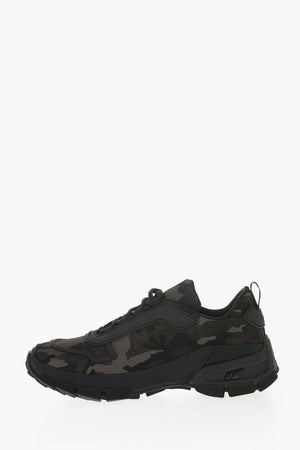 Camouflage Textile Low Sneakers