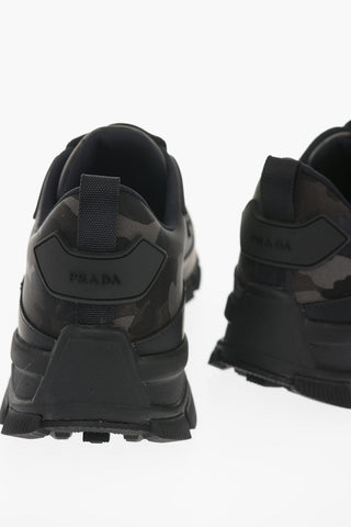 Camouflage Textile Low Sneakers