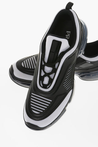 Air Bubble Sole Textile Sneakers