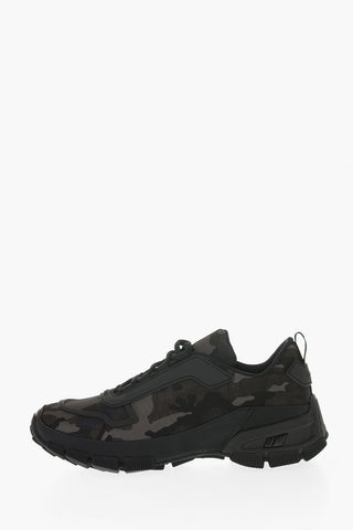 Camouflage Textile Low Sneakers