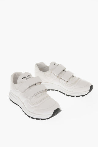 LINEA ROSSA Leather Touch Strap Sneakers