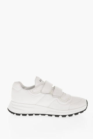 LINEA ROSSA Leather Touch Strap Sneakers