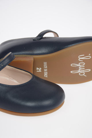 Leather  Ballet Flat