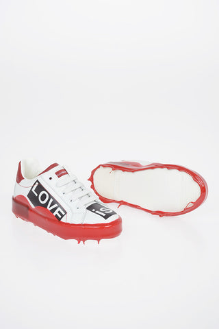 Leather FLOWERS MIX Sneakers