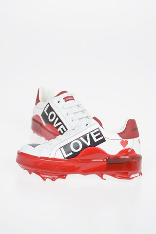 Leather FLOWERS MIX Sneakers