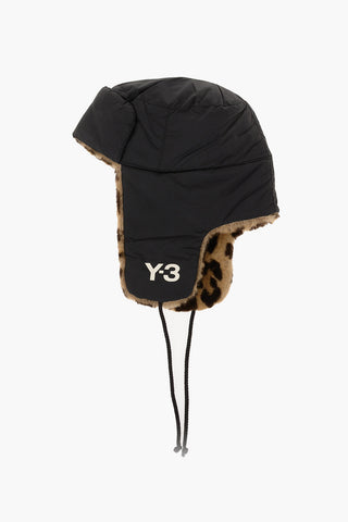 ADIDAS cheetah-print Trapper with Faux Fur Inner 