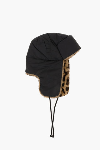 ADIDAS cheetah-print Trapper with Faux Fur Inner 