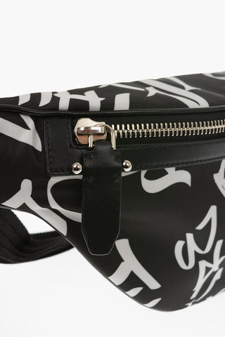 Printed Fabric PIERCED GRAFFITI Bum Bag