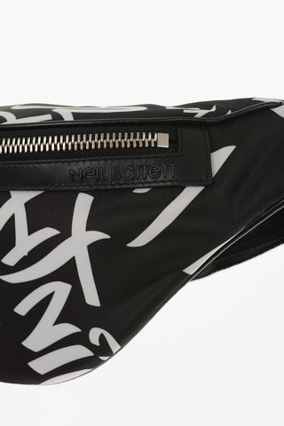 Printed Fabric PIERCED GRAFFITI Bum Bag