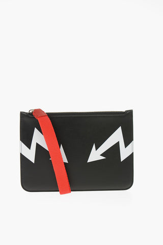 Leather Mini SIMPLE Pouch with Zip Closure