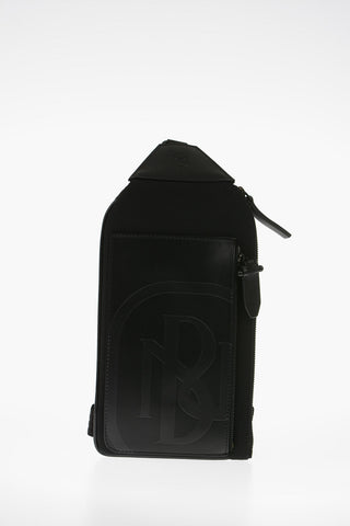 Fabric and Leather Unstructured MONOGRAM SPLIT Bumbag