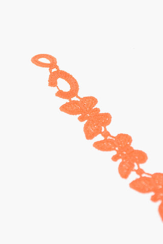Fabric Butterfly Bracelet