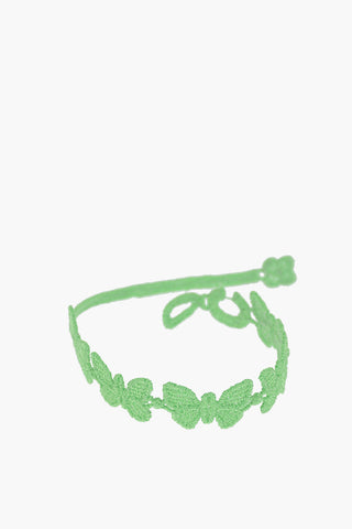Fabric Butterfly Bracelet