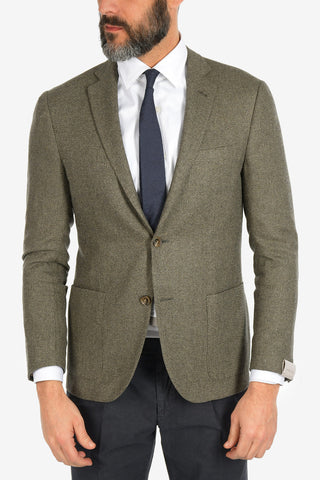 cashmere and virgin wool GATE 2-button blazer
