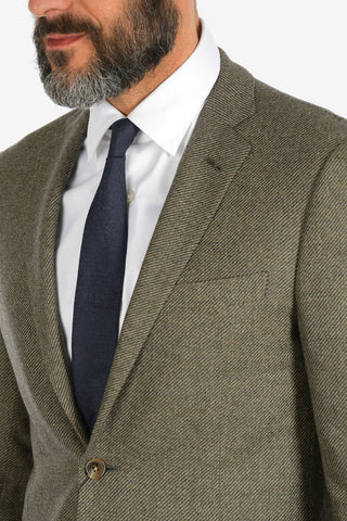 cashmere and virgin wool GATE 2-button blazer
