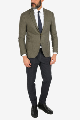 cashmere and virgin wool GATE 2-button blazer