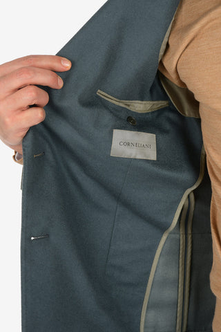 giacca doppio petto ACADEMY SOFT in seta e cashmere