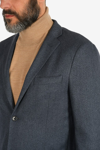 silk and cashmere GATE 2-button blazer