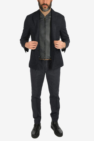 ID silk and cashmere IDENTITY 2-button blazer