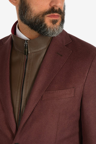 ID silk and cashmere IDENTITY 2-button blazer