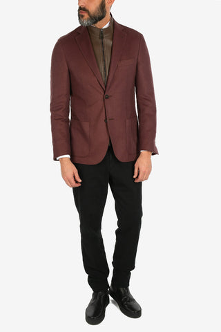 ID silk and cashmere IDENTITY 2-button blazer