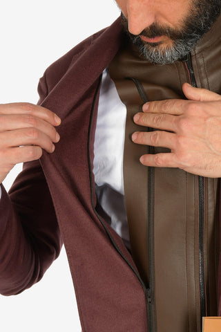 ID silk and cashmere IDENTITY 2-button blazer